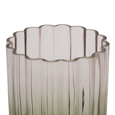 Emporium Tilly Glass Vessel Pink & Green
